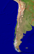 Chile Satellit + Grenzen 637x1000